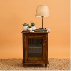 Bed Side Table Glass